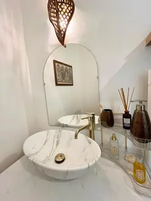 Salle de bains dans l'établissement Appt de charme - Paris 15 eme