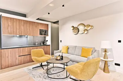 Cuisine ou kitchenette dans l'établissement Magnifique Appartement #Miromesnil #Monceau #Paris