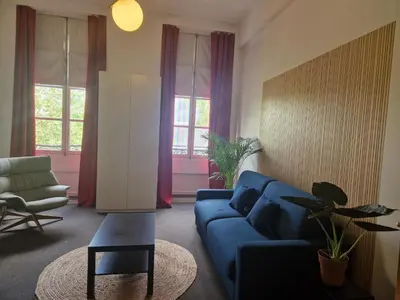 Coin salon dans l'établissement Le Circus