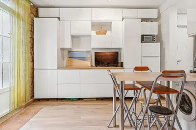Cuisine ou kitchenette dans l'établissement Jardin des Plantes - Jussieu 1bdr - B'Your Home