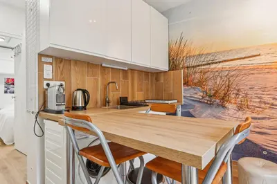 Cuisine ou kitchenette dans l'établissement Jardin des Plantes - Jussieu 1bdr - B'Your Home