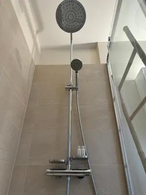 Salle de bains dans l'établissement Superbe appartement avec belle vue jardin