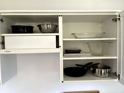Cuisine ou kitchenette dans l'établissement Superbe appartement avec belle vue jardin