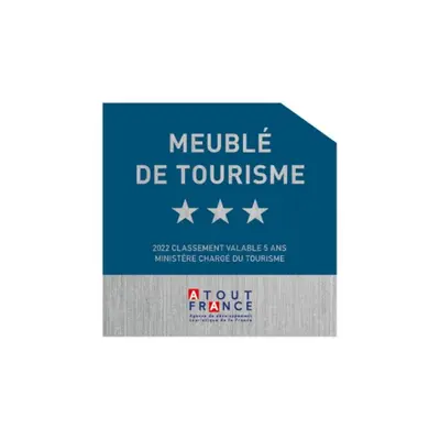 Certificat, récompense, panneau ou autre document affiché dans l'établissement Superbe appartement avec belle vue jardin
