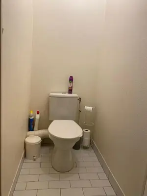 Salle de bains dans l'établissement Appartement spacieux Paris Vanves Parc des expositions