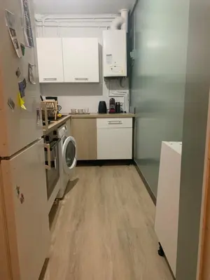Cuisine ou kitchenette dans l'établissement Laurence