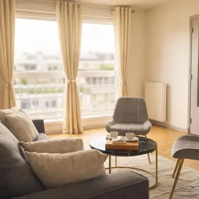 Porte de Versailles - Premium studio with Eiffel Tower view and lift