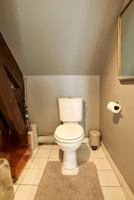 Salle de bains dans l'établissement Bourgon flat