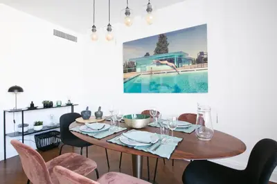 Plan de l'établissement Magnificient 2 Bedrooms with terrace next to champs-elysées - PC62B