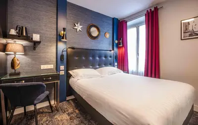 Un ou plusieurs lits dans un hébergement de l'établissement Hotel Marena