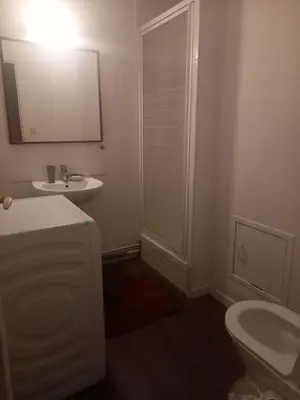 Salle de bains dans l'établissement Vue imprenable sur Paris