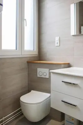 Plan de l'établissement Studio lumineux sous les toits Paris 14ᵉ