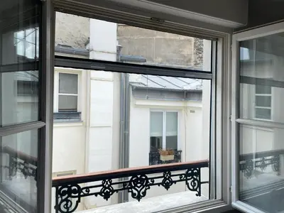 Balcon ou terrasse dans l'établissement Prince's Terrace 2 bdr bth AC lift terrace garage Odéon Luxembourg