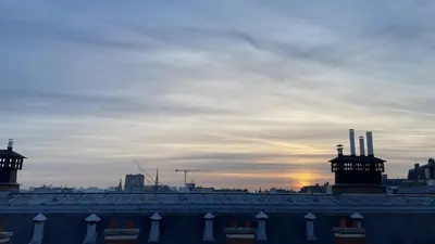 Lever ou coucher de soleil vu de l'appartement ou à proximité