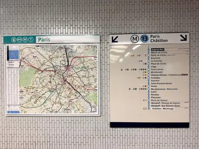 Plan de l'établissement APT metro-Paris