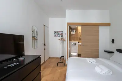 Salle de bains dans l'établissement New two bedroom two bathroom apartment Paris 15 near Eiffel with air conditioning