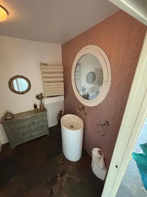 Salle de bains dans l'établissement Panoramic Glam Appart à Neuilly-sur-Seine