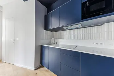 Cuisine ou kitchenette dans l'établissement Art et Confort près de la Bastille by Weekome