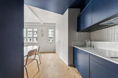 Cuisine ou kitchenette dans l'établissement Art et Confort près de la Bastille by Weekome