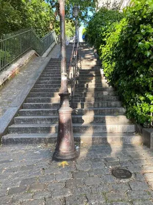 Plan de l'établissement Montmartre joli 2 pièces au pied du Sacré Coeur