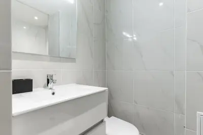 Salle de bains dans l'établissement Studio de Charme proche de Montparnasse