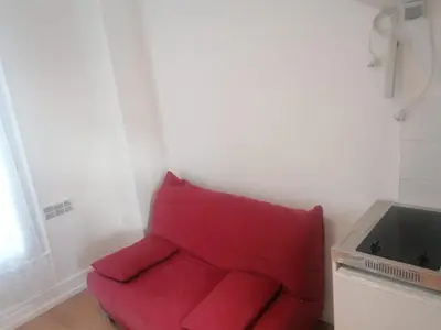 Coin salon dans l'établissement Rimk Location