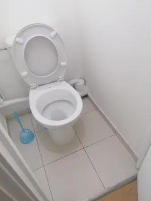 Salle de bains dans l'établissement Rimk Location