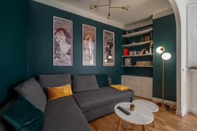 Coin salon dans l'établissement Art de Vivre - Très bel appartement à Paris