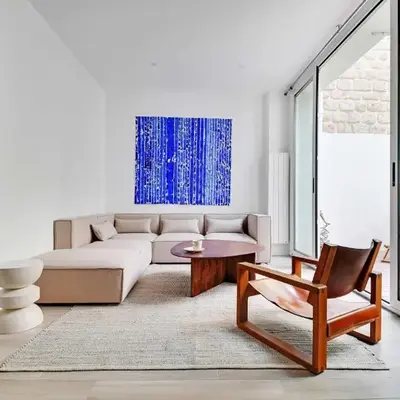 Charming apt with patio - 2BD4P - Monceau Park