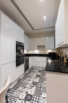 Cuisine ou kitchenette dans l'établissement Sublime Apt - 3BD-6P - Arc De Triomphe