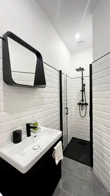 Salle de bains dans l'établissement Appartement Privé Chic Paris - Tour Eiffel