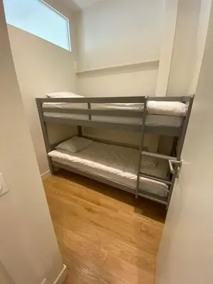 Un ou plusieurs lits dans un hébergement de l'établissement Appartement Aboukir