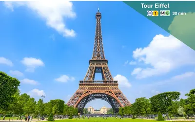 Lieu d'intérêt à proximité de l'appartement