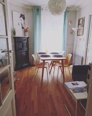 Plan de l'établissement Authentic Parisien Suite -Paris historique -Metro