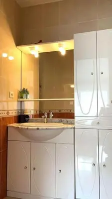 Cuisine ou kitchenette dans l'établissement Appartement parisien et familial de 90m2