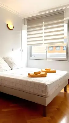 Un ou plusieurs lits dans un hébergement de l'établissement Appartement parisien et familial de 90m2