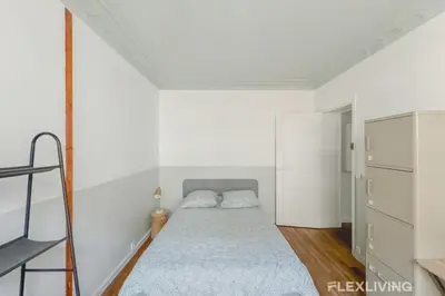 Un ou plusieurs lits dans un hébergement de l'établissement Flexliving - whole flat - Hameau