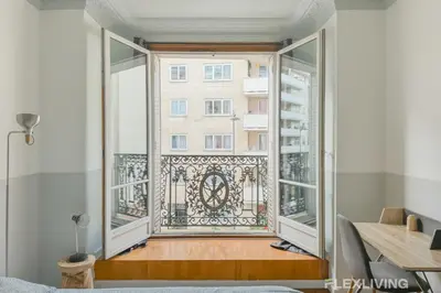 Balcon ou terrasse dans l'établissement Flexliving - whole flat - Hameau