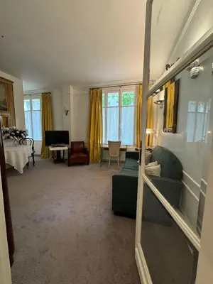 Un ou plusieurs lits dans un hébergement de l'établissement Luxury and cosy apartment in Paris, 16è Arrondissement