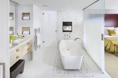 Un ou plusieurs lits dans un hébergement de l'établissement Mandarin Oriental, Paris