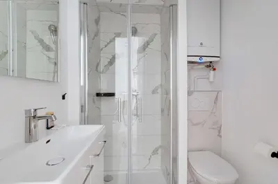 Salle de bains dans l'établissement Cosy and Chic 1BR - 4P- Eiffel Tower - Trocadero