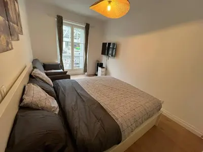 Un ou plusieurs lits dans un hébergement de l'établissement Residence 18 - Paris Rive Gauche