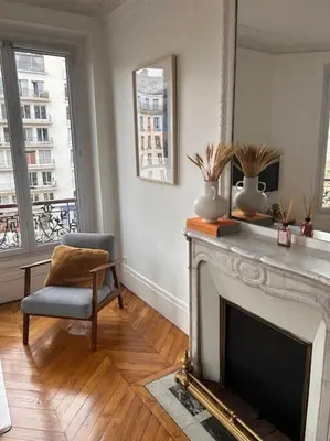 Plan de l'établissement Superbe appartement Paris 17ème 55m2