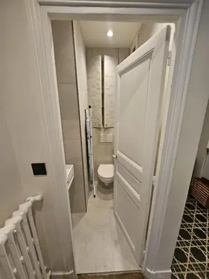 Salle de bains dans l'établissement LUXURY APPARTMENT IN 7th DISTRICT WITH TOUR EIFFEL VIEW