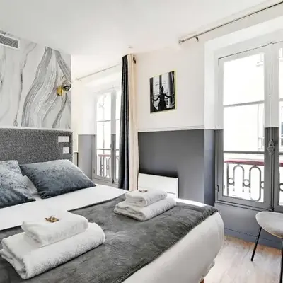 Cosy Studio for 2P with A-C - Near Montmartre