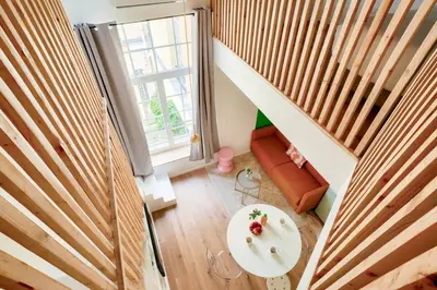 Plan de l'établissement Temps suspendu - Sublime duplex avec mezzanine pour 4
