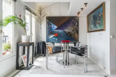 Coin salon dans l'établissement Loft central