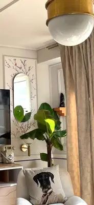Télévision ou salle de divertissement dans l'établissement le Boudoir de Longchamp