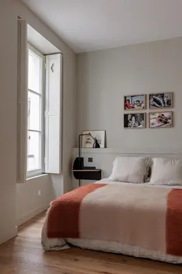 Un ou plusieurs lits dans un hébergement de l'établissement Appartement Luxe, Calme et Verdure pour 2