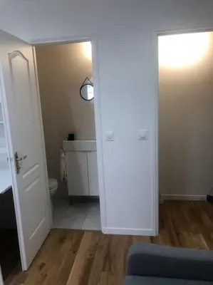 Plan de l'établissement Charmant duplex Metro Raspail jardin du Luxembourg